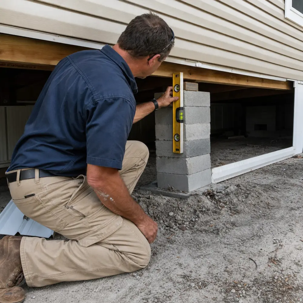 Mobile Home Leveling in North Port, FL